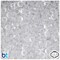 BeadTin Crystal Transparent 6mm Faceted Rondelle Plastic Craft Beads (1350pcs)